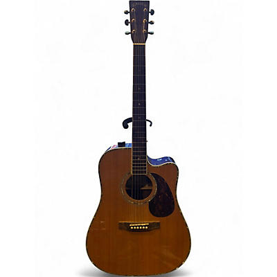 Used Zager ZAD80CE Natural Acoustic Electric Guitar