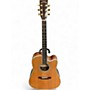 Used Zager ZAD80CE Natural Acoustic Electric Guitar Natural
