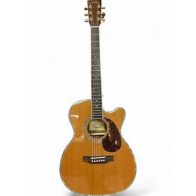 Used Zager  ZAD80CE Natural Acoustic Guitar