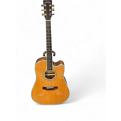 Used Zager ZAD80CE Natural Acoustic Guitar