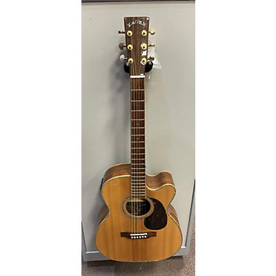 Zager Used Zager ZAD9000MCE Natural Acoustic Electric Guitar