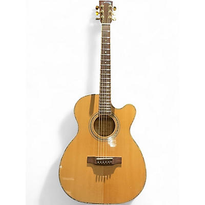 Used Zager ZAD9000MCE Natural Acoustic Electric Guitar