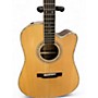 Used Zager ZAD900CE Natural Acoustic Guitar Natural