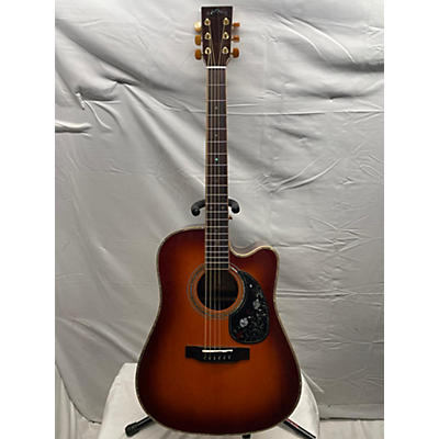 Zager Used Zager ZAD900CE TOBACOO SUNBURST Acoustic Guitar