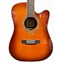 Used Zager ZAD900CE Tobacco Burst Acoustic Electric Guitar Tobacco Burst