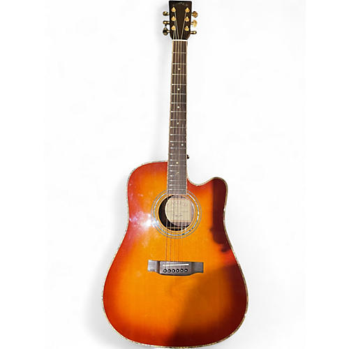 Used Zager  ZAD900CE Tobacco Sunburst Acoustic Guitar Tobacco Sunburst