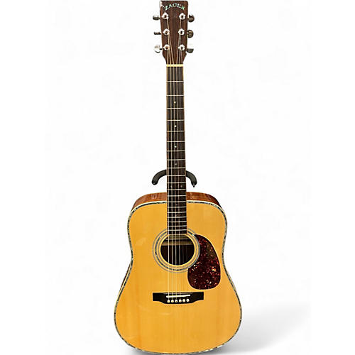 Used Zager ZAD900F Natural Acoustic Guitar Natural