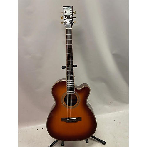 Zager Used Zager Zad-900ce AMBER BURST Acoustic Electric Guitar AMBER BURST