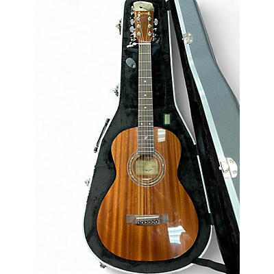 Used Zager travel Mahogany Acoustic Guitar