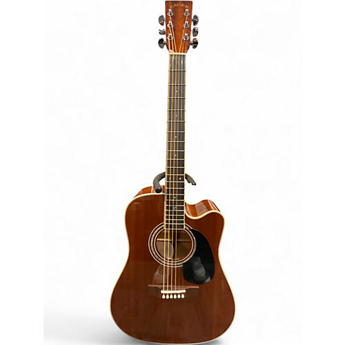 Used Zager zad-50ce/mhgy mahogany Acoustic Electric Guitar mahogany