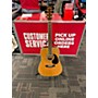 Used Zager zad 80 Natural Acoustic Guitar Natural