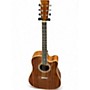 Used Zager zad50ce mahagony Acoustic Electric Guitar mahagony