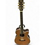 Used Zager zad80ce Natural Acoustic Electric Guitar Natural
