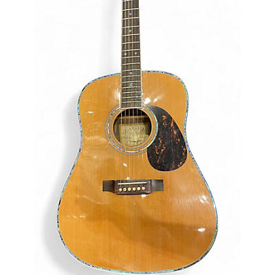 Used Zager zad80n Natural Acoustic Guitar