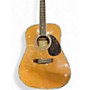 Used Zager zad80n Natural Acoustic Guitar Natural