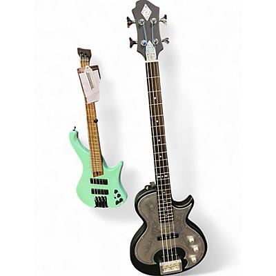 Used Zemaitis C22B MF BK Black Electric Bass Guitar