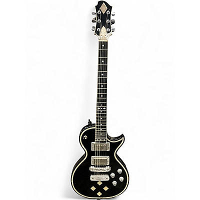 Used Zemaitis GZ501 DIAMOND BLACK Solid Body Electric Guitar