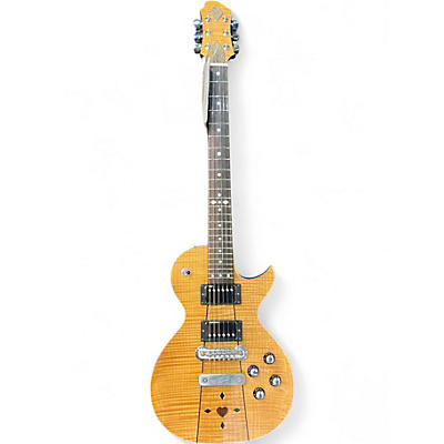 Used Zemaitis Greco GZ301 Natural Solid Body Electric Guitar
