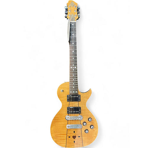 Used Zemaitis Greco GZ301 Natural Solid Body Electric Guitar Natural