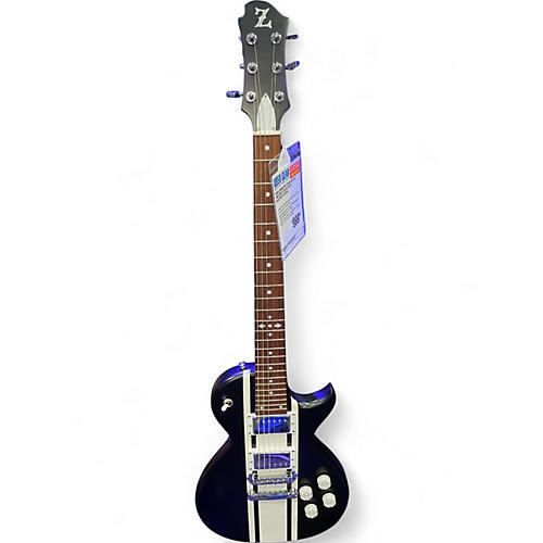 Used Zemaitis Z24RS Black and White Solid Body Electric Guitar Black and White