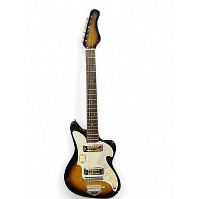 Used Zen-on 1400d 2 Tone Sunburst Solid Body Electric Guitar