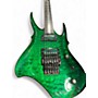 Used Zerberus EMERALD DRAGON Emerald Green Solid Body Electric Guitar Emerald Green