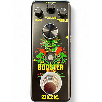 Used Zikzic Booser Effect Pedal