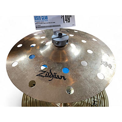 Used Zildjian 10in A Custom EFX Crash Cymbal