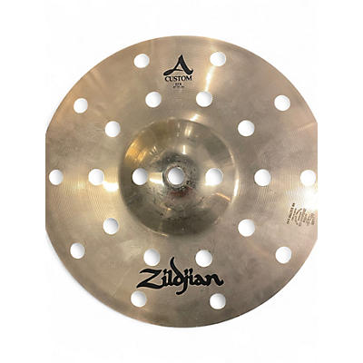 Used Zildjian 10in A Custom EFX Crash Cymbal