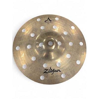 Used Zildjian 10in A Custom EFX Crash Cymbal