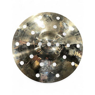 Used Zildjian 10in A Custom EFX Splash Cymbal