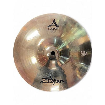 Used Zildjian 10in A Custom Splash Cymbal