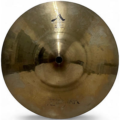 Used Zildjian 10in A Custom Splash Cymbal