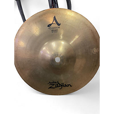 Used Zildjian 10in A Custom Splash Cymbal