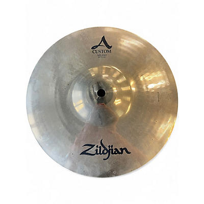 Used Zildjian 10in A Custom Splash Cymbal