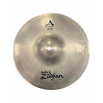 Used Zildjian 10in A Custom Splash Cymbal