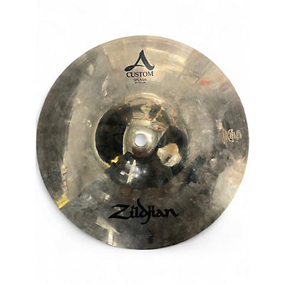 Used Zildjian 10in A Custom Splash Cymbal