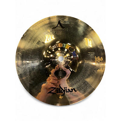Used Zildjian 10in A Custom Splash Cymbal