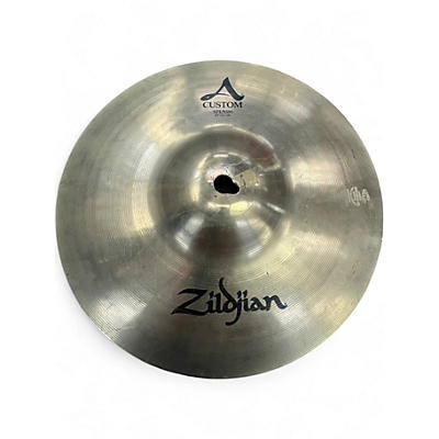 Used Zildjian 10in A Custom Splash Cymbal