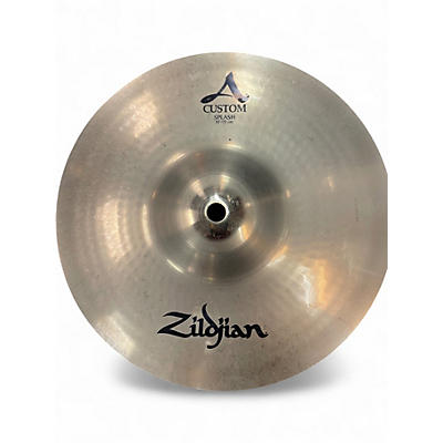 Used Zildjian 10in A Custom Splash Cymbal