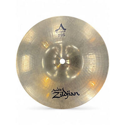 Used Zildjian 10in A Custom Splash Cymbal