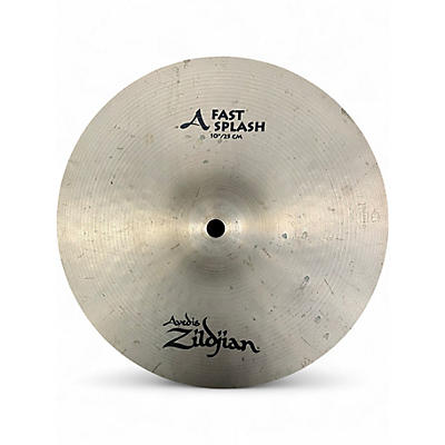 Used Zildjian 10in A FAST SPLASH Cymbal