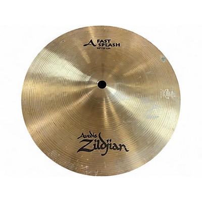 Used Zildjian 10in A Fast Splash Cymbal
