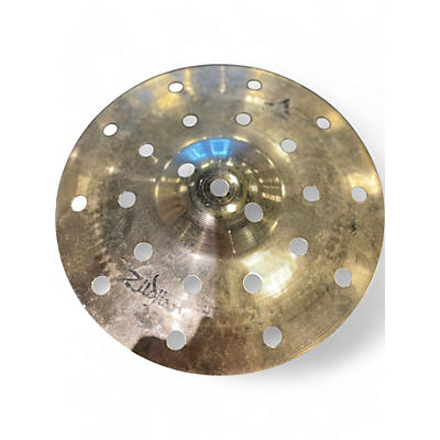 Used Zildjian 10in A custom efx splash Cymbal