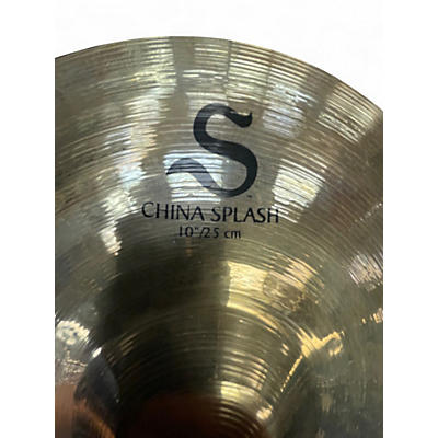 Used Zildjian 10in S Family China Splash Cymbal