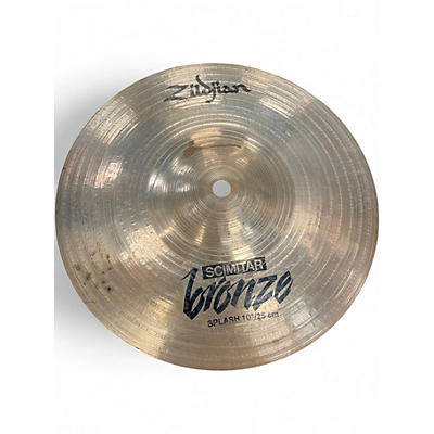Used Zildjian 10in Scimitar Splash Cymbal