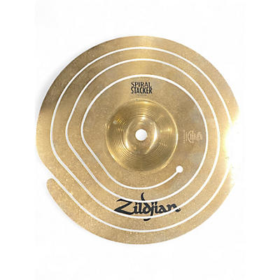 Used Zildjian 10in Spiral Stacker Cymbal