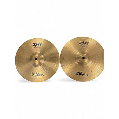 Used Zildjian 10in ZHT Mini Hi Hat Pair Cymbal