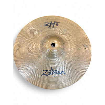 Used Zildjian 10in ZHT Mini Hi Hat Top Cymbal