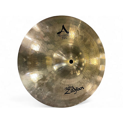 Used Zildjian 12in A Custom Splash Cymbal 30